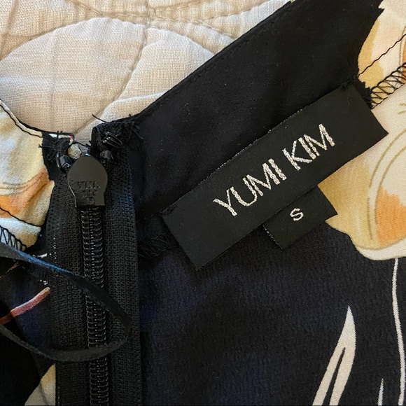 Yumi Kim | Rock The Boat Romper — Black Floral | Size Small - Picture 6 of 14